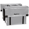 Fastrider : Dubbele tas LED Cargo Zilver