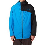 Oxbow : Racky  Geblokte Jas Electric Blue Heren