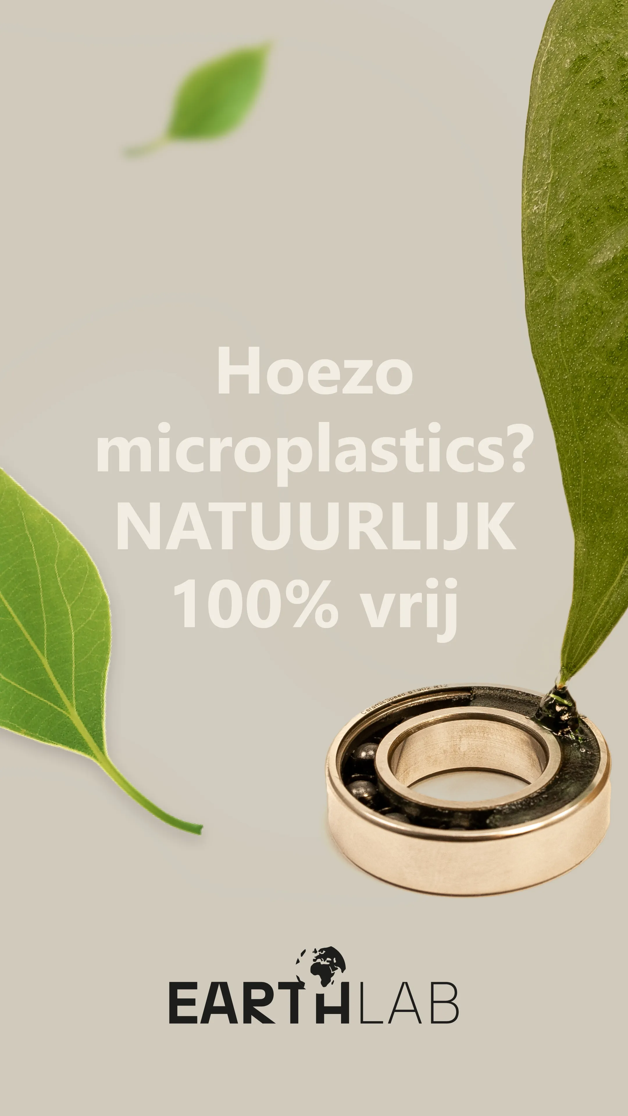 100% vrij van Microplastics