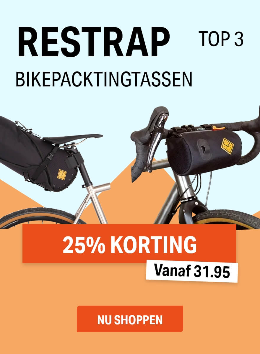 Shop jouw Top 3 Restrap Bikepackingtassen