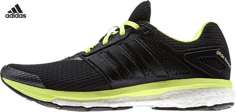 adidas Supernova Glide Boost 7 Hardloopschoenen Zwart/Geel Dames