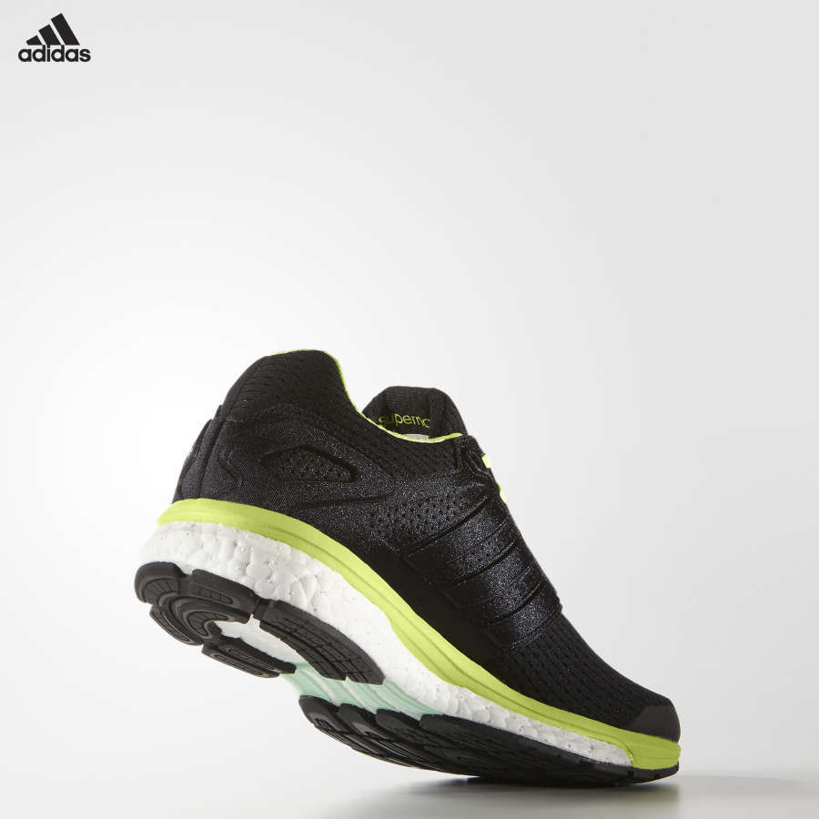 adidas Supernova Glide Boost 7 Hardloopschoenen Zwart/Geel Dames