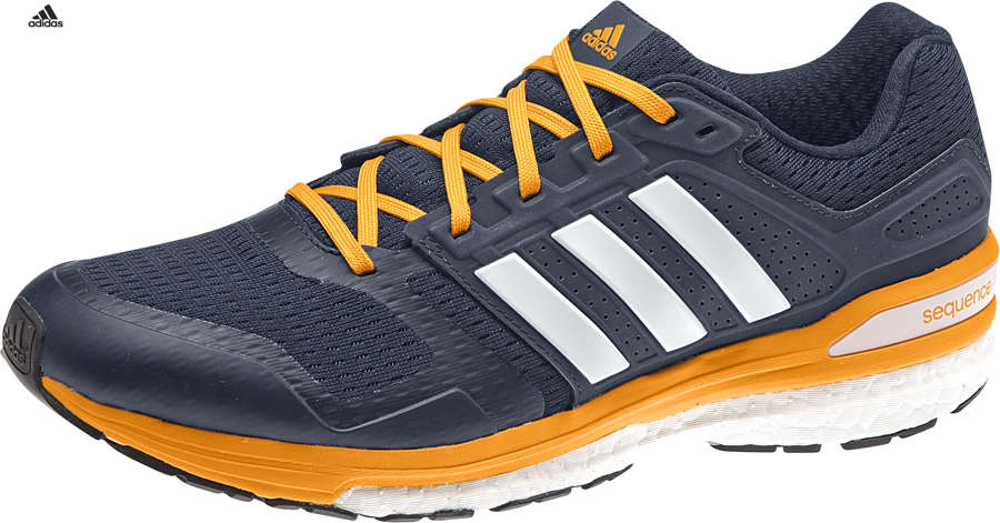 adidas Supernova Sequence Hardloopschoenen Blauw/Wit/Oranje Heren