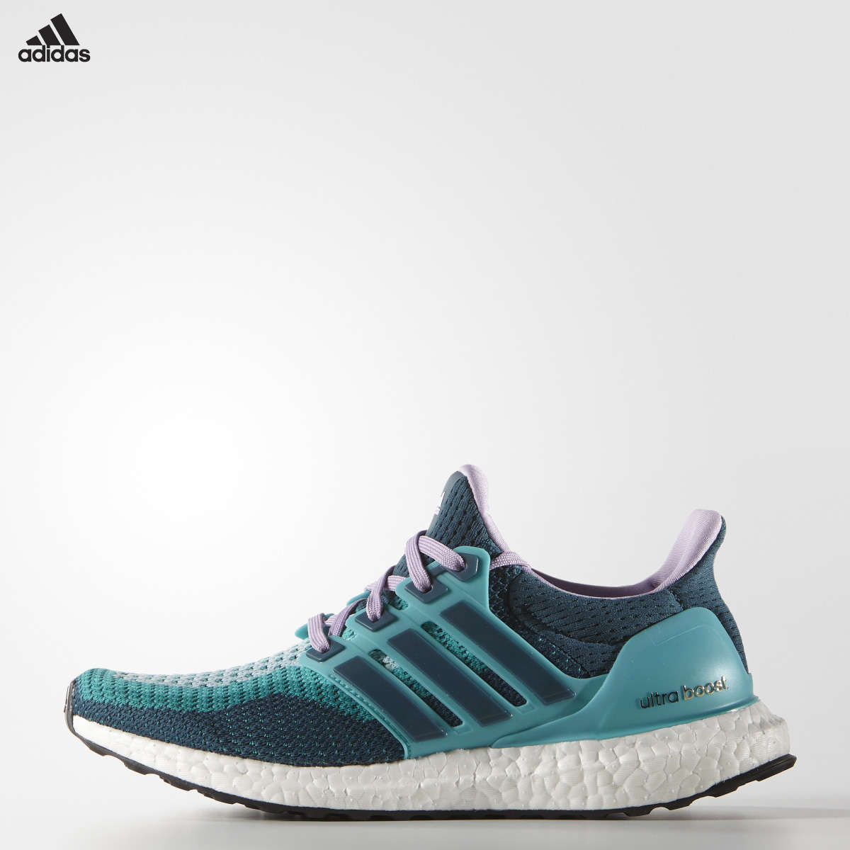 adidas Ultra Boost Hardloopschoenen Groen/Zwart/Paars Dames