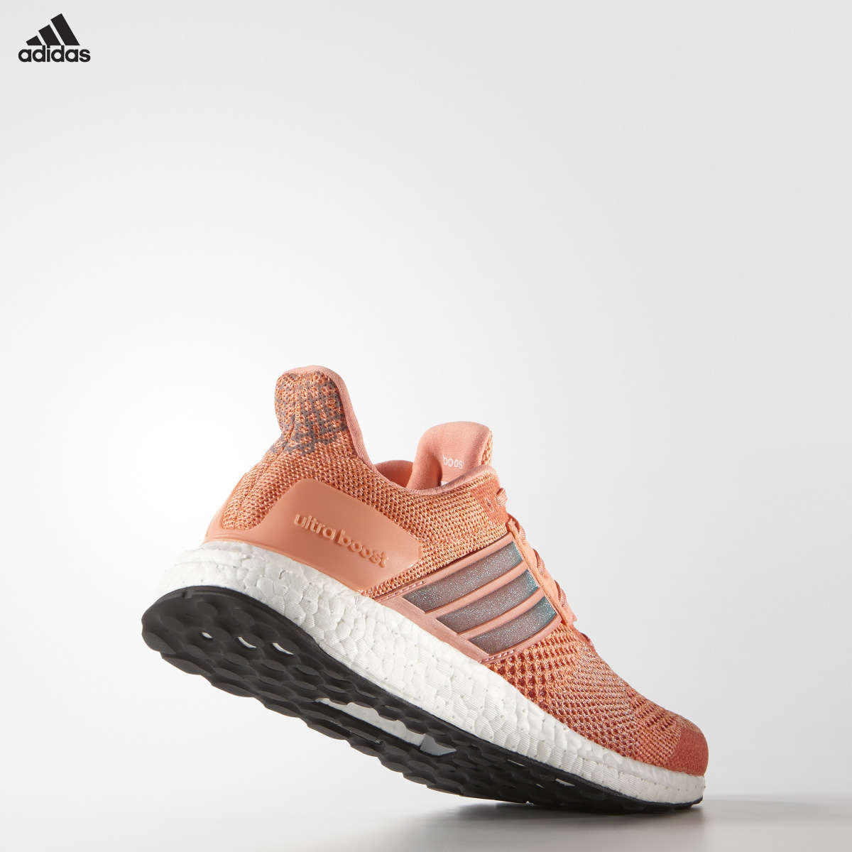 adidas Ultra Boost ST Hardloopschoenen Oranje/Zwart Dames