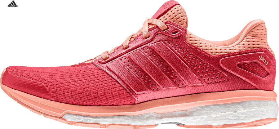 adidas Supernova Glide 8 Hardloopschoenen Rood/Oranje Dames