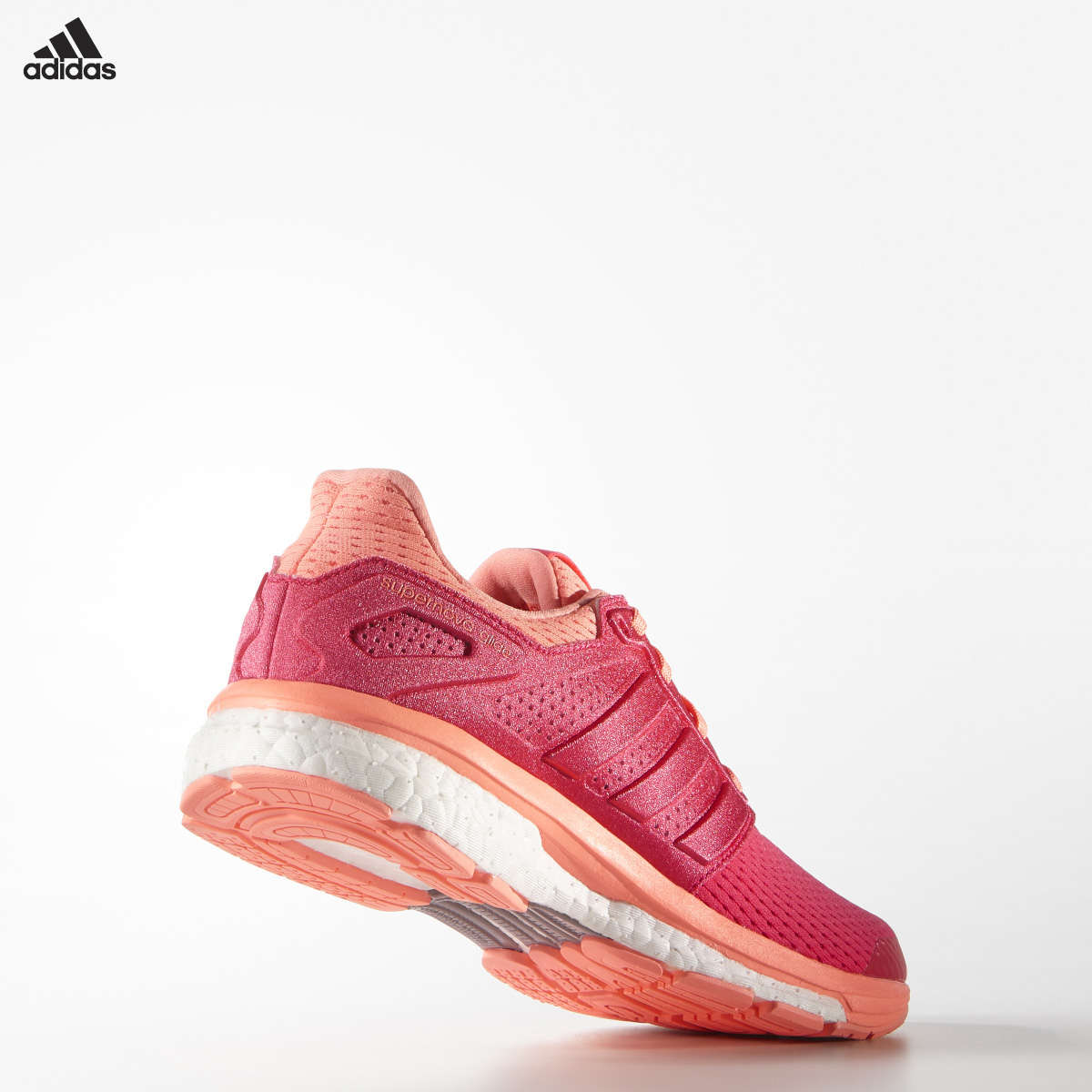 adidas Supernova Glide 8 Hardloopschoenen Rood/Oranje Dames