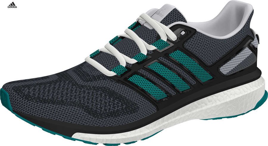 adidas Energy Boost 3 Hardloopschoenen  Grijs/Groen/Zwart Dames 