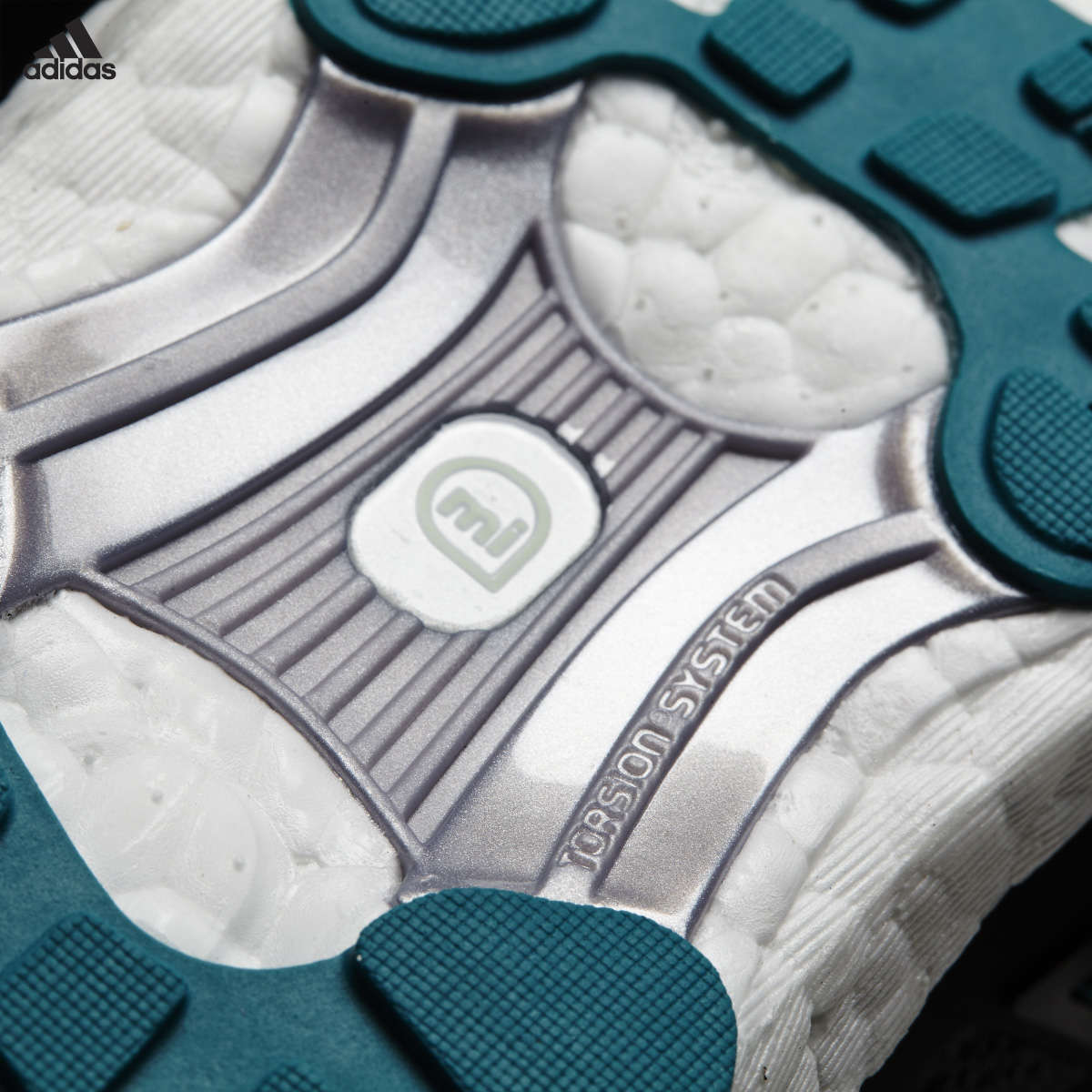 adidas Energy Boost 3 Hardloopschoenen  Grijs/Groen/Zwart Dames 