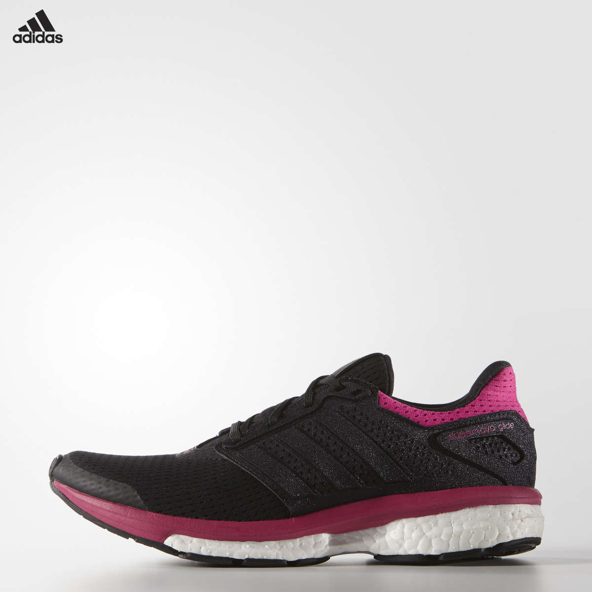 adidas Supernova Glide 8 Hardloopschoenen Zwart/Roze Dames