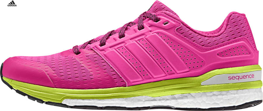 adidas Supernova Sequence Hardloopschoenen Roze/Groen/Wit Dames