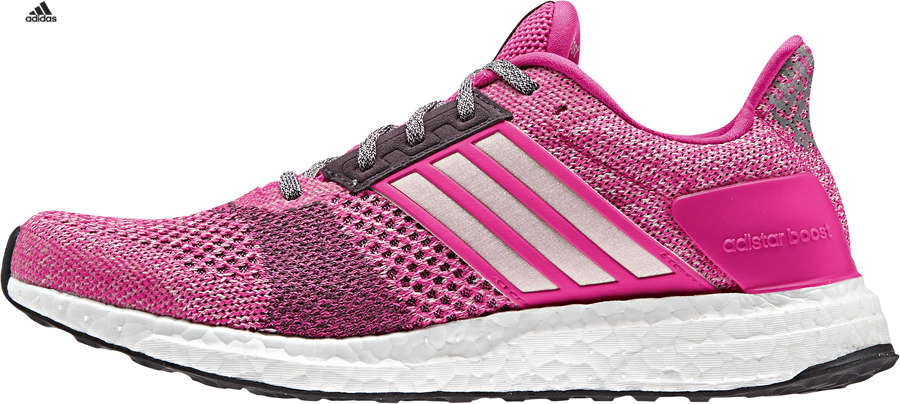 adidas Ultra Boost ST Hardloopschoenen Roze/Paars/Wit Dames 