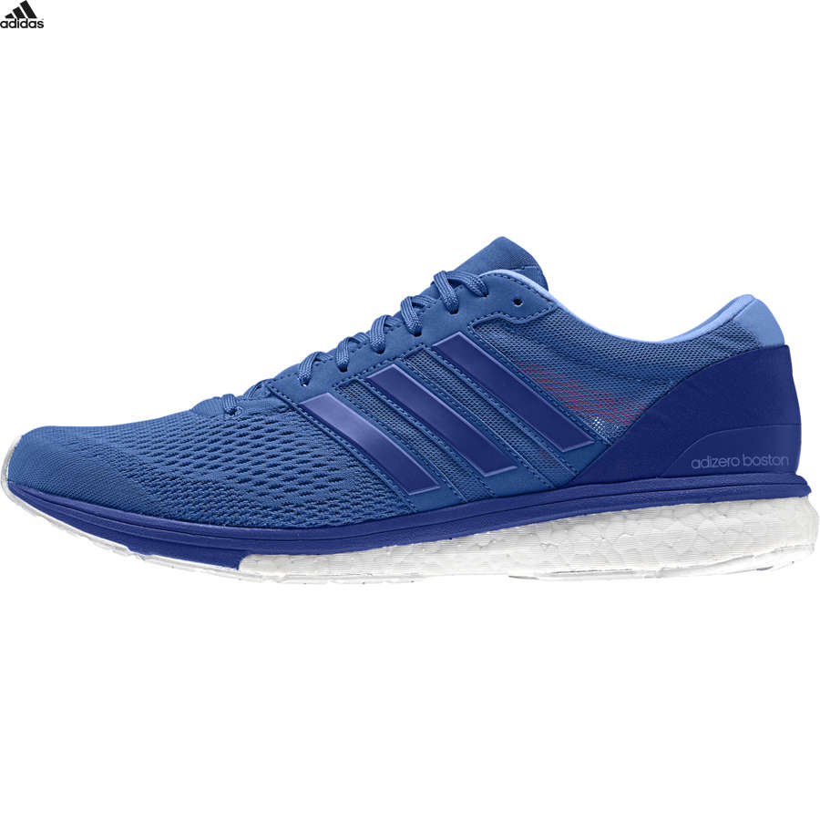 adidas Adizero Boston 6 Hardloopschoenen Blauw/Wit Dames