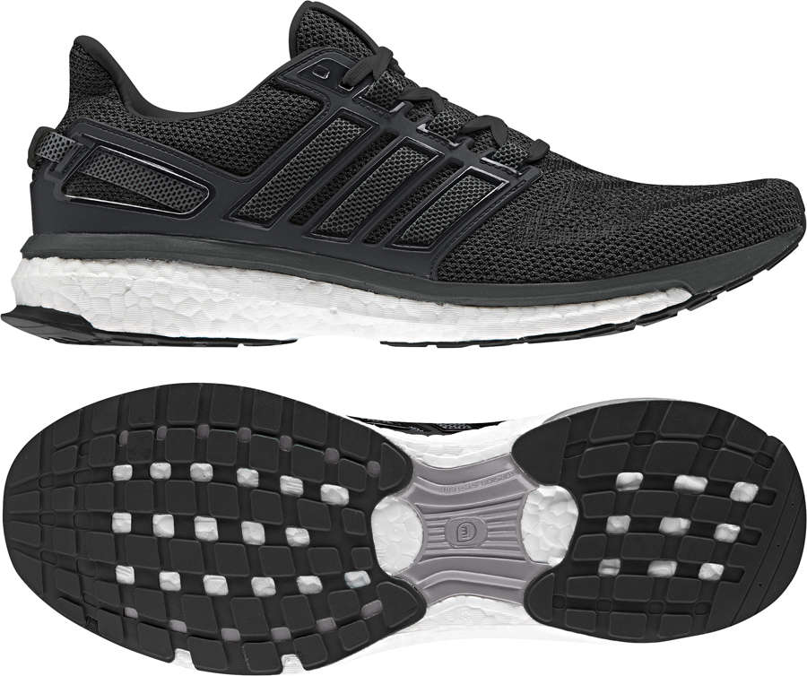 adidas Energy Boost 3 Hardloopschoenen Zwart/Wit Heren