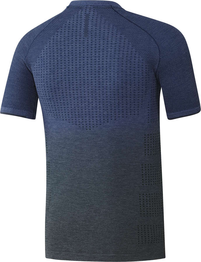 adidas Primeknit Hardloopshirt Korte Mouwen Blauw Heren
