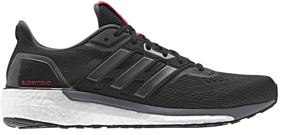 adidas Supernova Glide 9 Hardloopschoenen Zwart/Zilver/Roze Dames