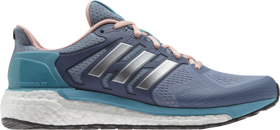 adidas Supernova ST Hardloopschoenen Blauw/Wit Dames