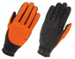 AGU Fleece Liner Fietshandschoenenen Zwart/Fluo Oranje Unisex