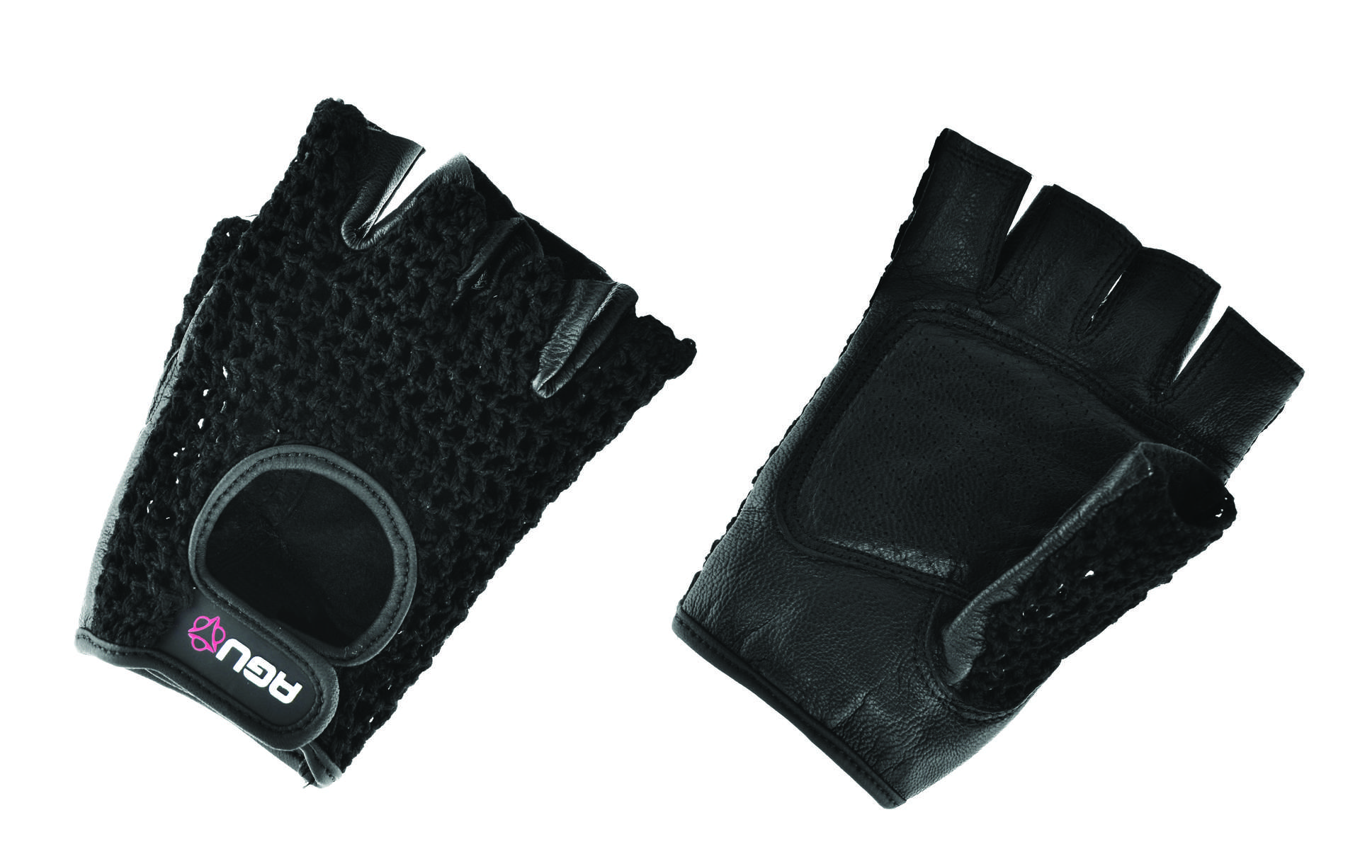 AGU Essential Zomer Fietshandschoenen Zwart/Zwart