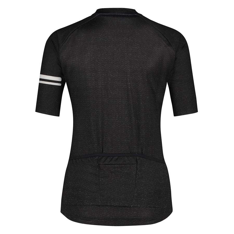 AGU Essential Melange Fietsshirt Korte Mouwen Grijs/Zwart Dames