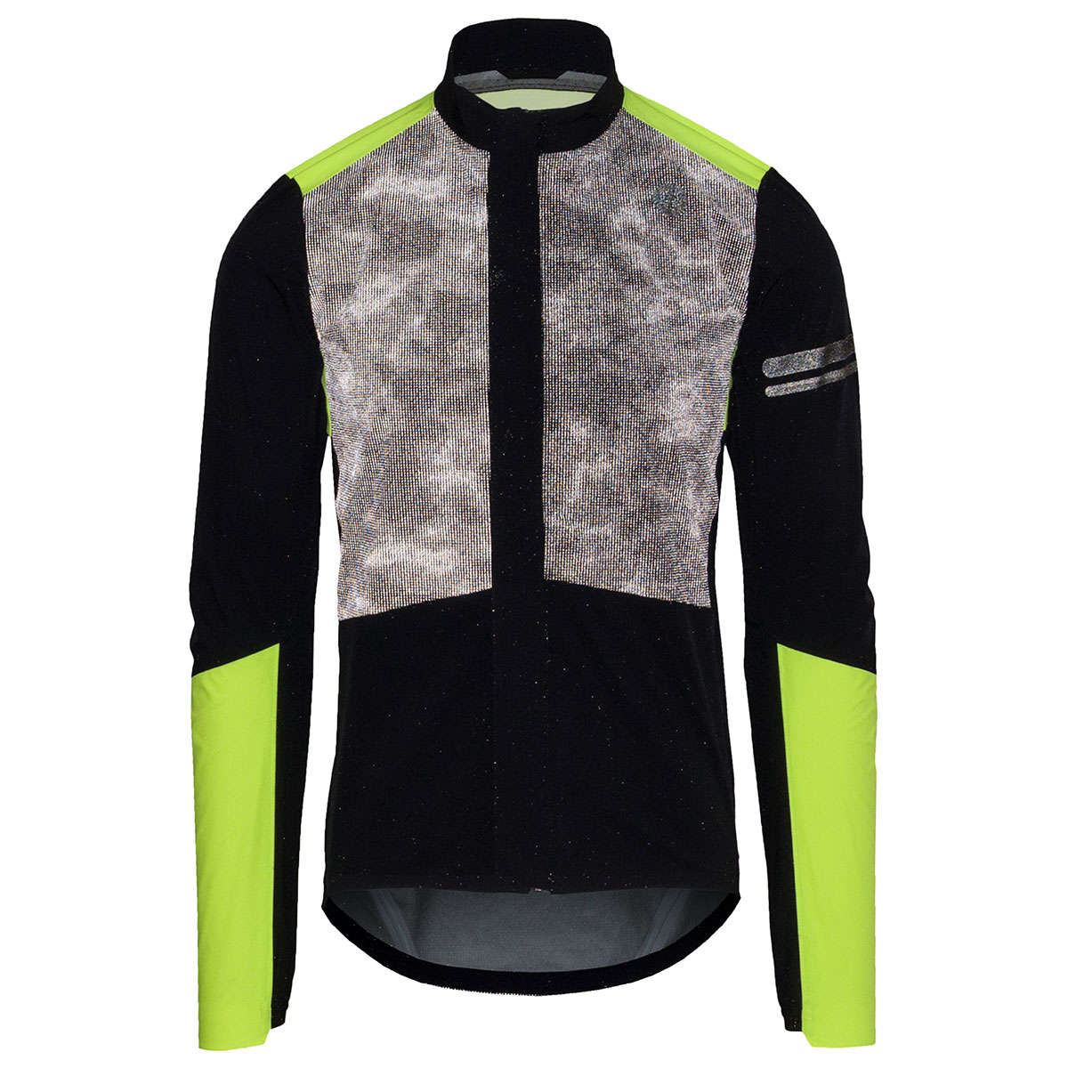 AGU Essential Prime II Regenjack Reflecterend Zwart Geel Heren koop je bij Futurumshop