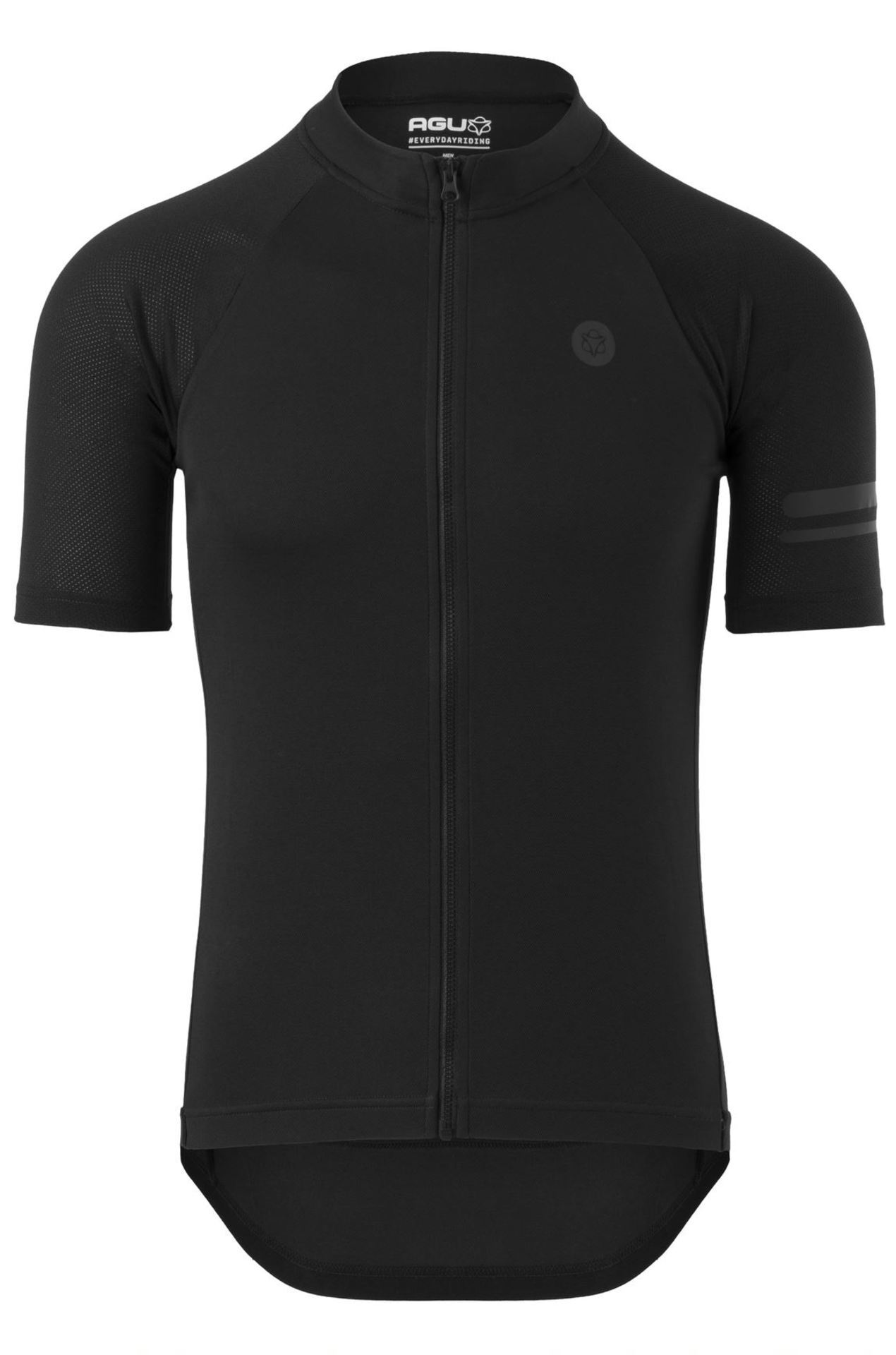 AGU Core II Essential Fietsshirt Korte Mouwen Zwart Heren