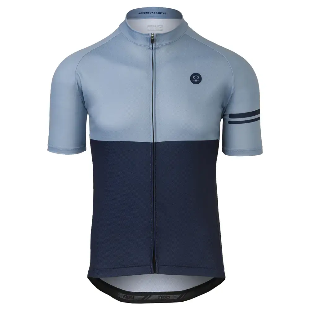 AGU Duo Essential Fietsshirt Korte Mouwen Blauw Heren