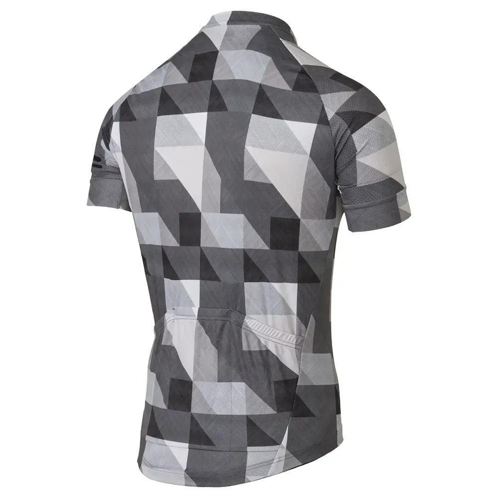 AGU Triangle Stripe Essential Fietsshirt Korte Mouwen Zwart Heren