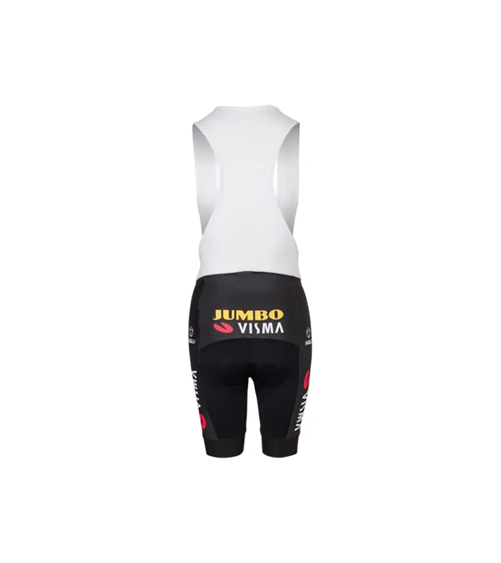 AGU Jumbo-Visma Replica Fietsbroek Kort Zwart/Geel Dames