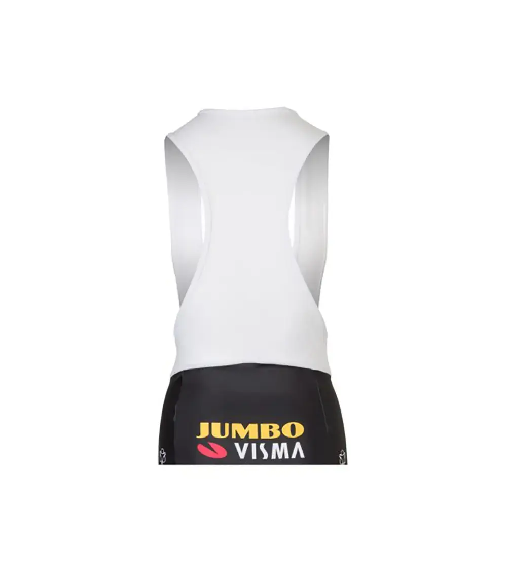 AGU Jumbo-Visma Replica Fietsbroek Kort Zwart/Geel Dames