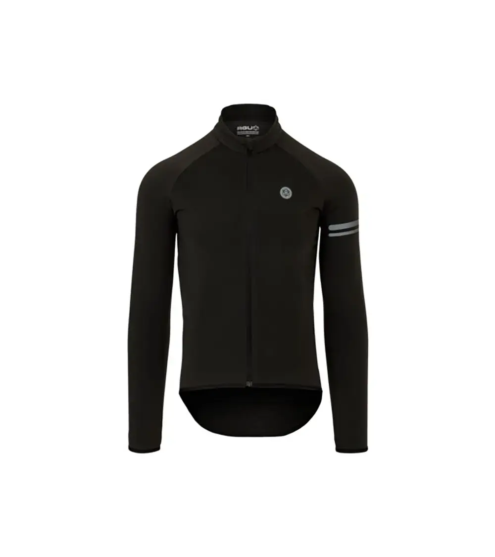 AGU Essential Thermo Fietsshirt Lange Mouwen Zwart Heren