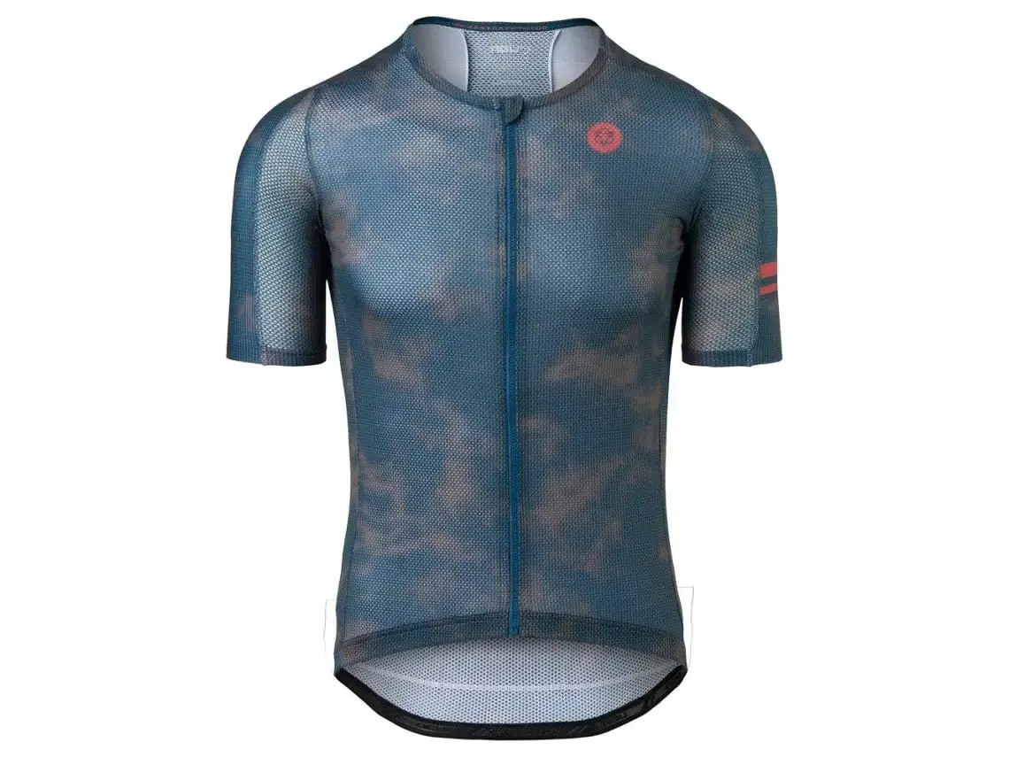AGU High Summer II Fietsshirt Korte Mouwen Blauw Heren koop je bij Futurumshop