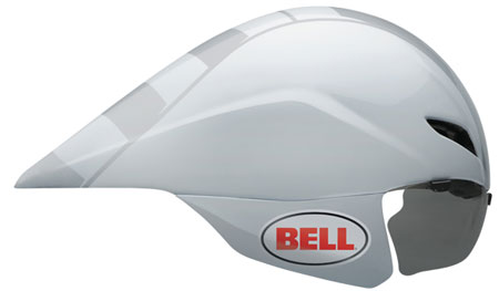 Bell Javelin Wit/Zilver Tijdrithelm koop je bij Futurumshop.nl