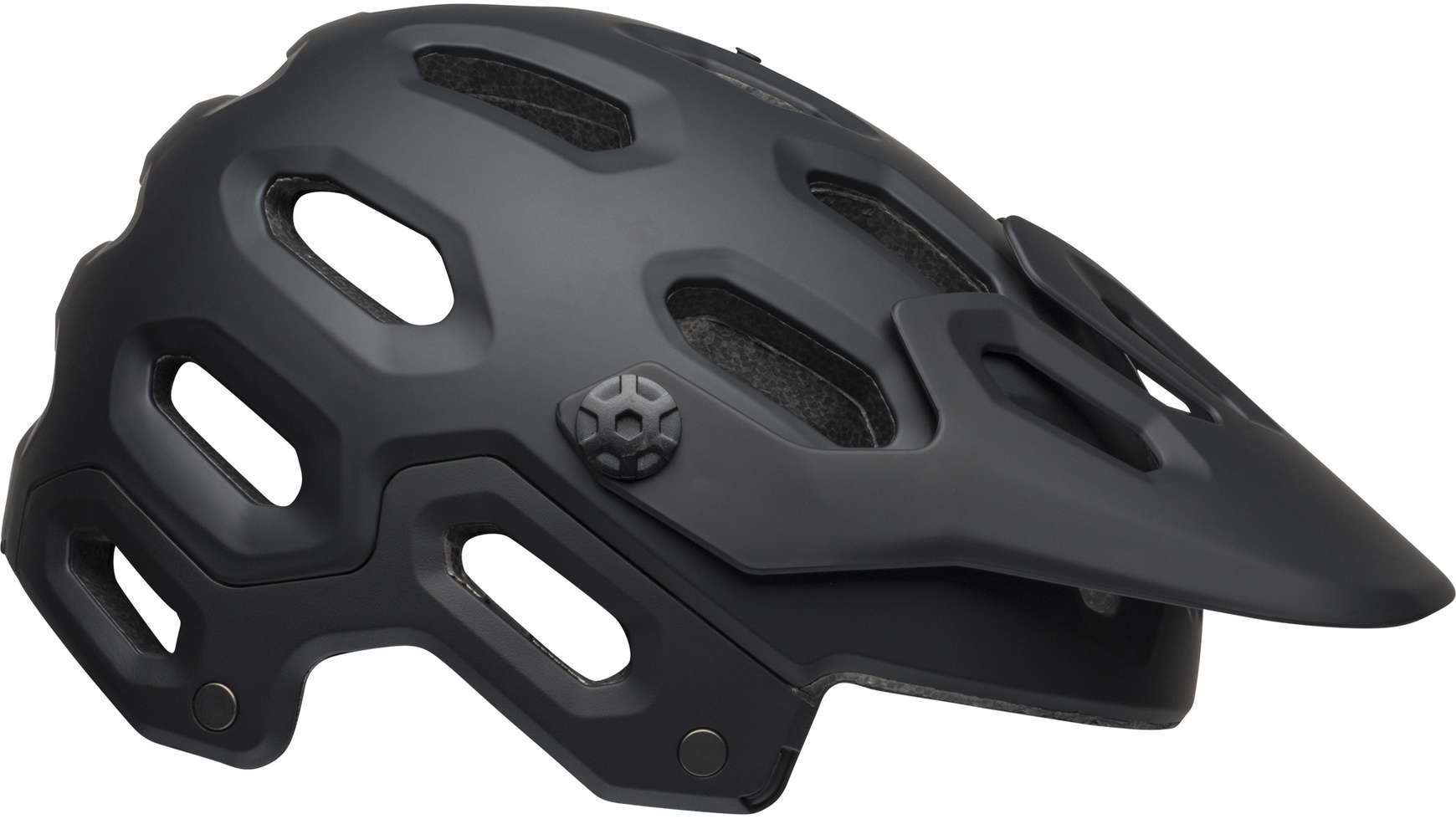 Bell Super 3R MIPS Downhill Fietshelm Mat Zwart/Grijs