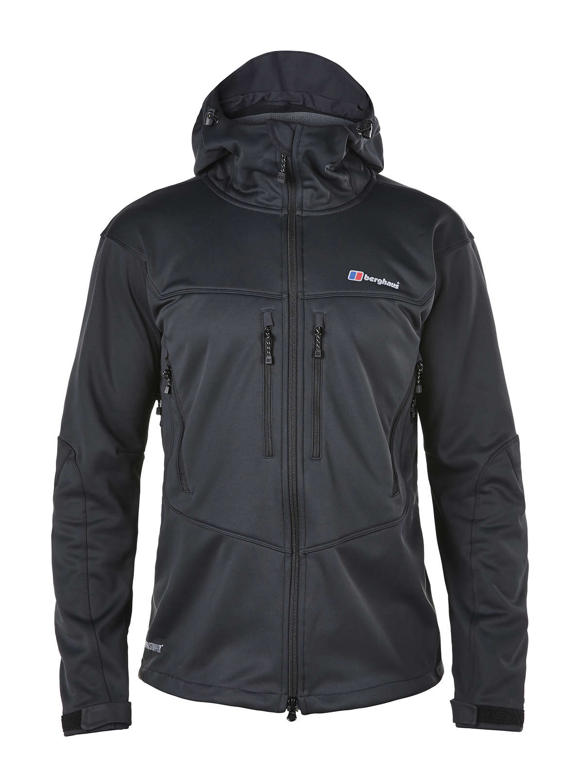 Verbaasd amusement Caroline Berghaus Valparola Softshell Jack Zwart Heren koop je bij Futurumshop.nl