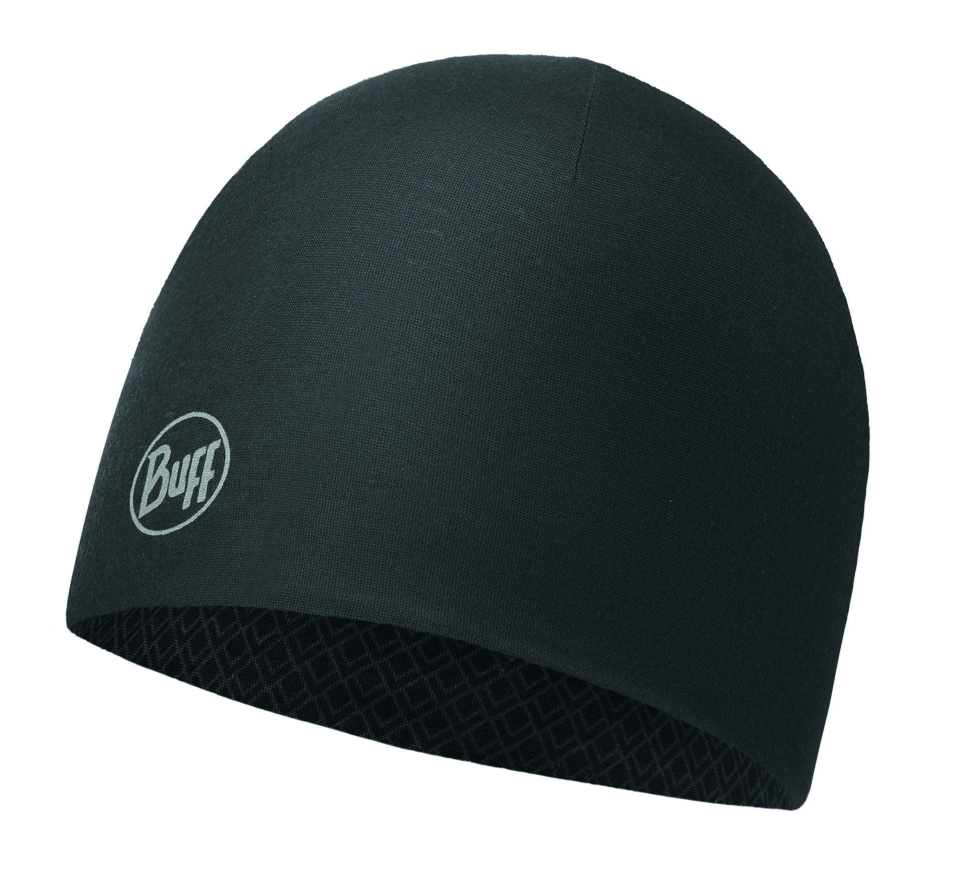 Buff Microfiber Reversible Hat Buff Drake Zwart/Grijs