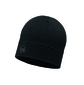 Buff Midweight Merino Wool Hat Buff Solid Zwart