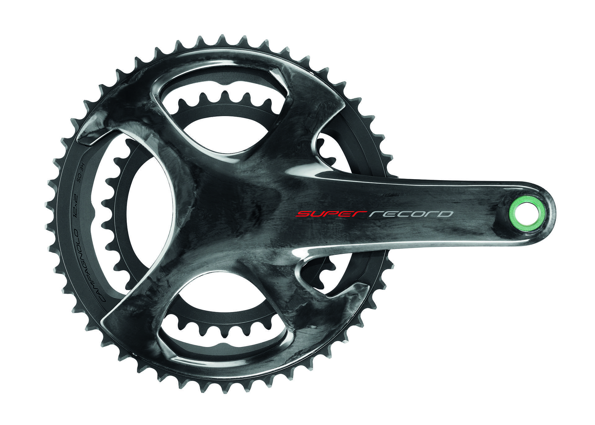 Plateau (pignon) Campagnolo Super Record 12v 50 Dents - Noir - Réf. FC-SR450 - Neuf Pour Vélo Route