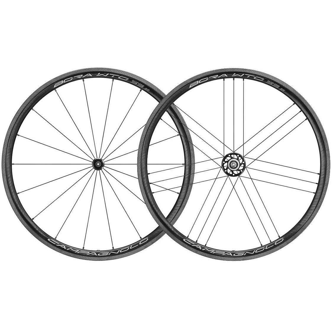 Campagnolo Bora WTO 33 Carbon Race Wielset Zwart koop je bij Futurumshop.nl