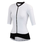 Castelli T1: Stealth Triathlon Shirt Korte Mouwen Wit/Zwart Dames