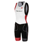 Castelli Free Triathlon ITU Suit Wit/Rood Heren