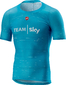 Castelli Team Sky Pro Mesh Ondershirt Korte Mouwen Blauw