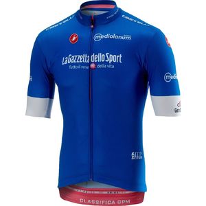 Castelli Giro Squadra FZ Fietsshirt Korte Mouwen Blauw Unisex