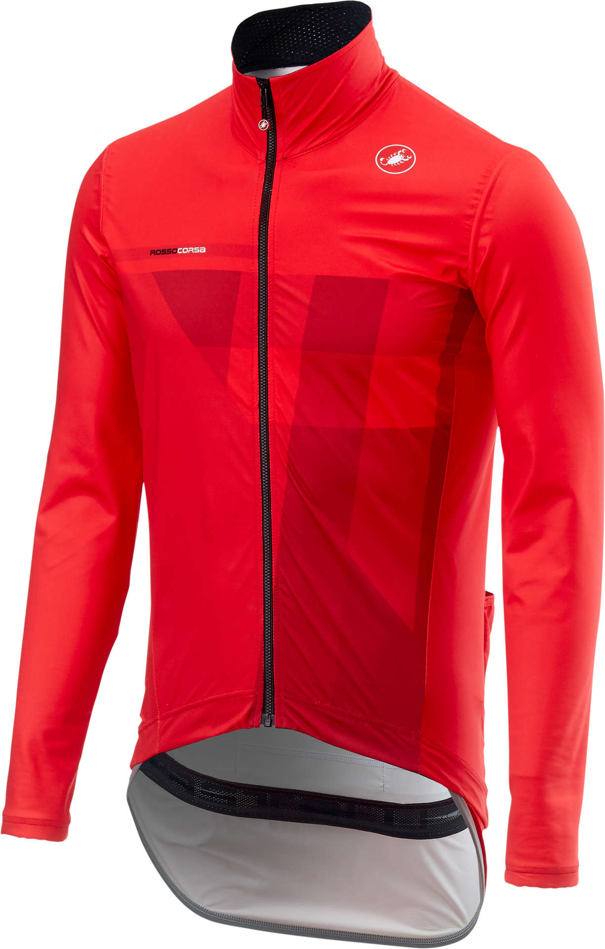 Castelli Pro Fit Light Regenjack Rood Heren koop je bij Futurumshop