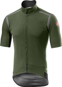 Castelli Gabba Ros Fietsshirt Korte Mouwen Groen Heren koop je bij Futurumshop