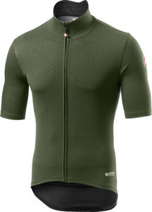 Castelli Perfetto Ros Light Fietsshirt Korte Mouwen Groen Heren koop je bij Futurumshop
