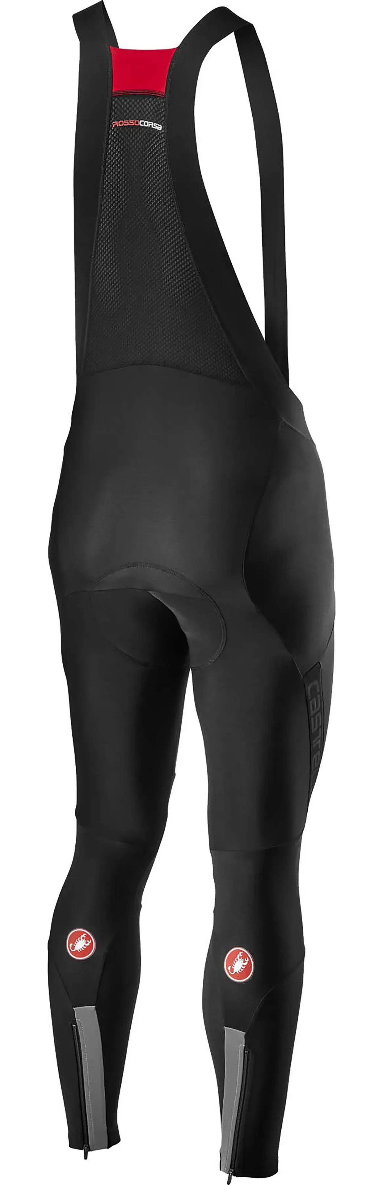 Castelli Sorpasso Ros Fietsbroek Lang Met Zeem Zwart Heren