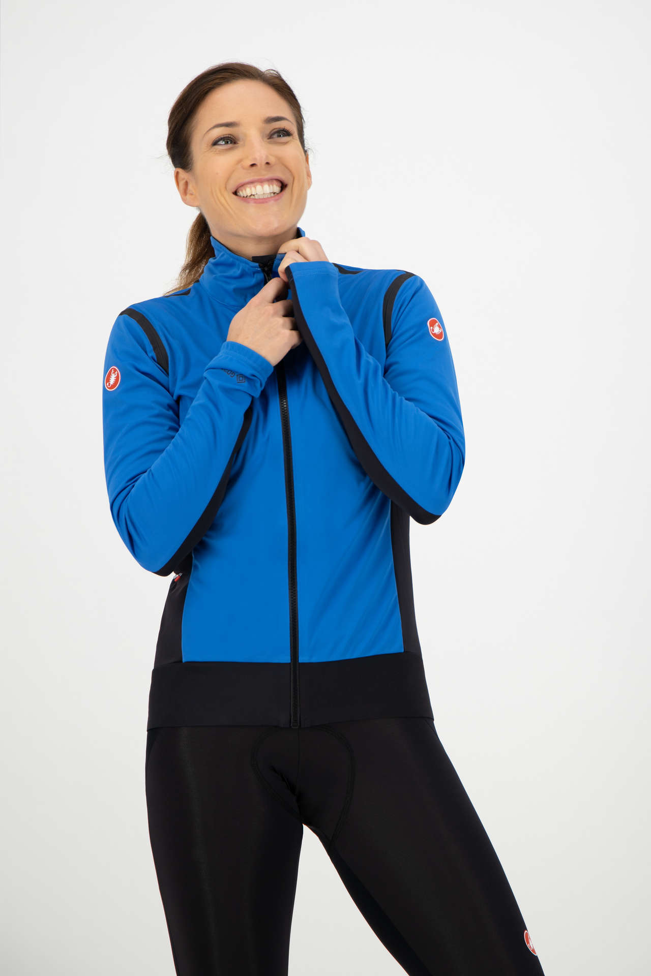 Biehler Deep Winter Fietsjack Grijs/Blauw Heren koop je bij