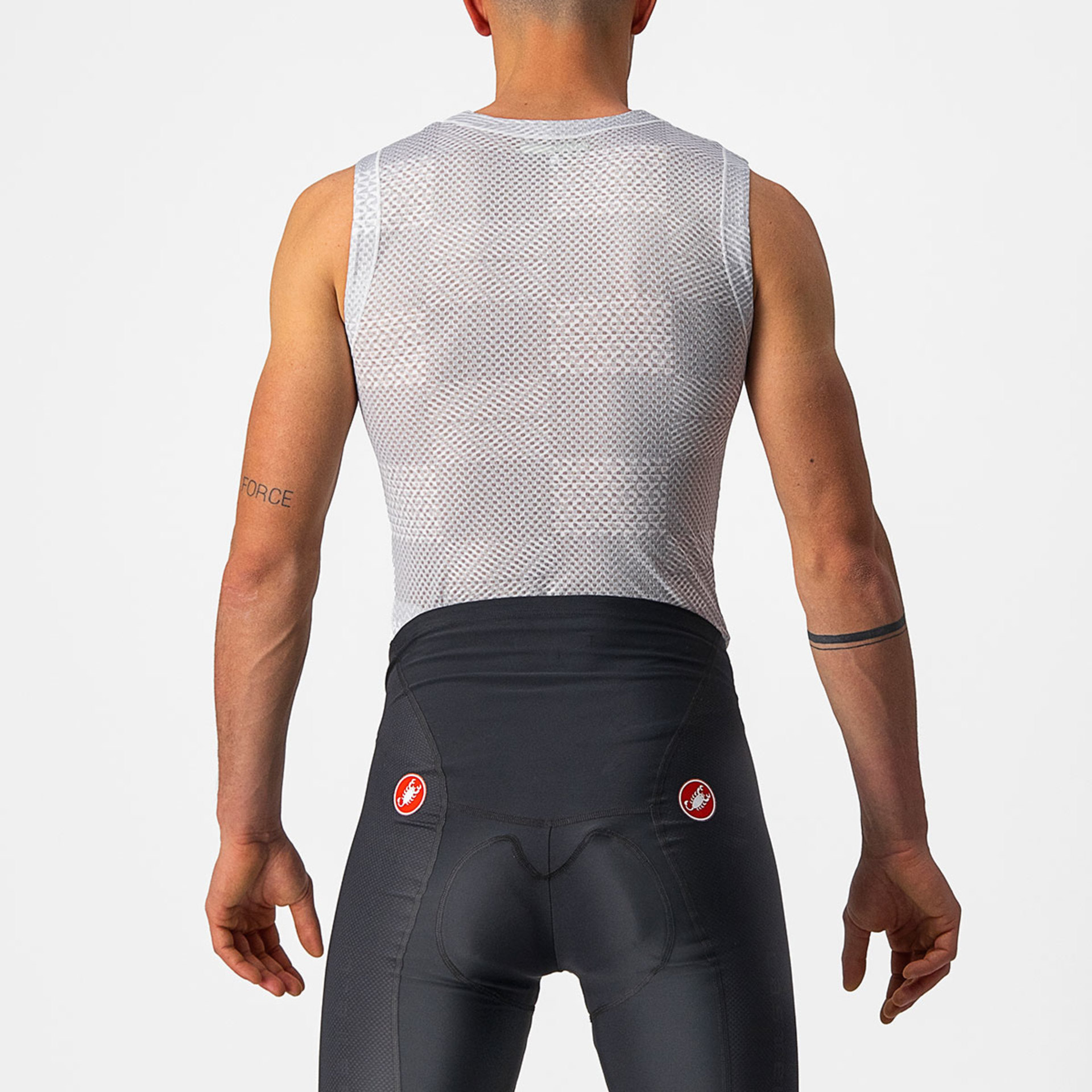 Castelli PRO Mesh Sleeveless Maglietta, Uomo, Light Black, XS