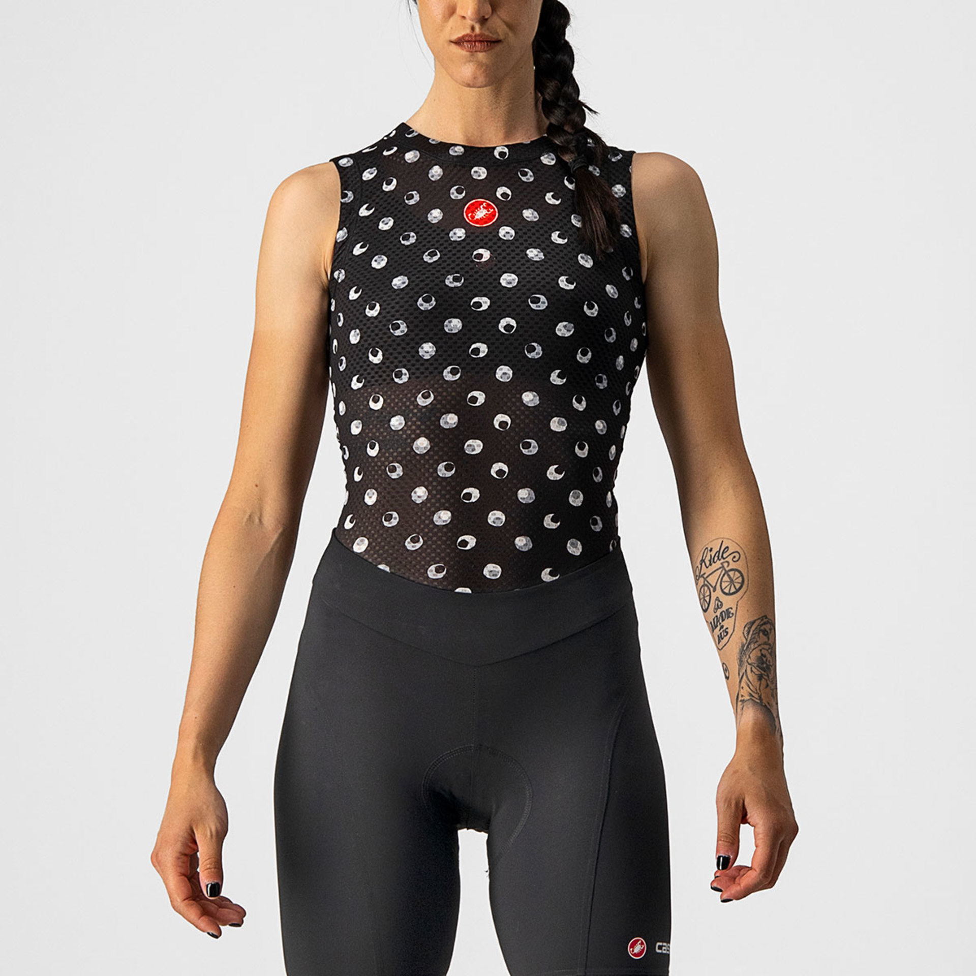 Castelli Pro Mesh 3 Ondershirt Zonder Mouwen Zwart Dames